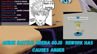 Gojo Rework is So insane He told Me To Jump... | Anime Battle Arena