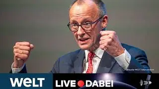 KANZLER AUF DEM PR&Uuml;FSTAND: Darum wird der CDU-Parteitag zur Nagelprobe f&uuml;r Merz | WELT Livestream