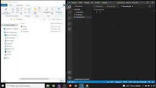 VsCode - Criando um arquivo e uma pasta (#5)