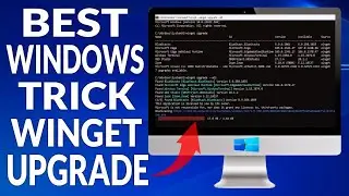 How To Update All Applications At One Time in Windows PC | Winget Upgrade 2022