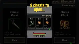 19 Heroics &rarr; SILVER Cache Drop 💎 | #etherscape  #shorts
