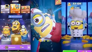 Ice-cream Stuart vs Baker vs Magician vs Quarterback | New Minion rush |