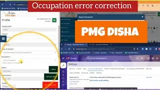 Pmg Disha| Student occupation| Error correction ⚠️2024