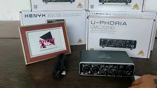 🎧 Interface Behringer UMC-202HD | Som de Est&uacute;dio na ShowPoint!