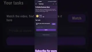 Profitable Business Ideas | TapSwap Code TapSwap Answer