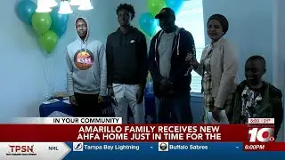 VIDEO: Amarillo Habitat For Humanity Christmas home blessing