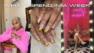 What I Spend in a week Pt.2 | Microshading brows, shopping, nails | Abuse