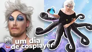 FUI DE URSULA PRA CCXP18 + Tutorial (make e fantasia DIY) | Igor Saringer