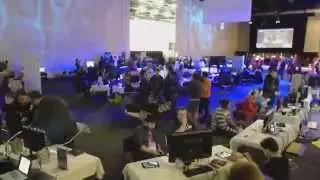 Indie Games Room Timelapse 2014