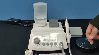 LED Electric Ultrasonic Dental Scaler with water bottle
