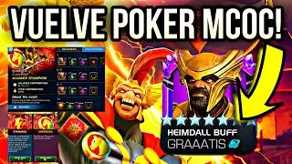 POKER MCOC EN FEBRERO! | Como jugar? | GANA UN HEIMDALL DE 7⭐! | INFO: Directo con premios | MCOC