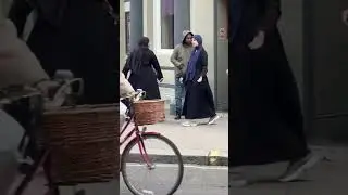 romanian gypsy dresses as a muslim to steal #london #gypsy #shoplifters