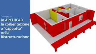 Come gestire in ARCHICAD la coibentazione a Cappotto nella Ristrutturazione