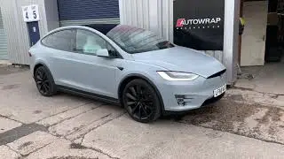 Car Wrap Manchester - Tesla Model X Full Wrap