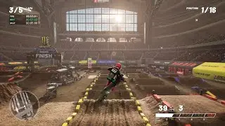 NEW MX vs. ATV Legends Update DLC - 2025 Monster Energy Supercross track preview - 25 Kawasaki KX450