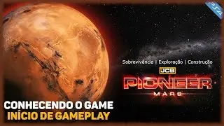Novo Jogo Sobreviv&ecirc;ncia e Coloniza&ccedil;&atilde;o de Marte | JCB Pioneer: Mars | In&iacute;cio de Gameplay no PS4 Pt-Br