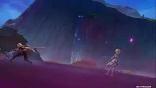 Traveller & Lauma Repel wild Hunt | Genshin Impact 6.0 Archon Quest Cutscene