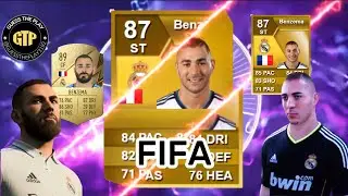 Карим Бензема FIFA Evolution 2006-2023 ВСЕ ФИФА #benzema #realmadrid #fifa23 #fifaevolution