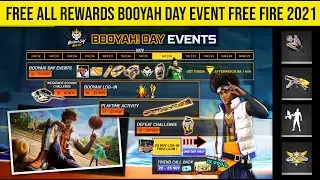 FREE Rewards Booyah Day Event Free Fire 2021 | Free Fire Booyah 2.0 Event | Free Fire New Event
