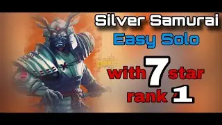 Silver Samurai Easy Solo with 7 star rank 1 - Marvel Contest of Champions 