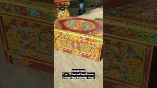 Chokchi Table                                     #tibetan #tibetanbowl #tibetanfurniture