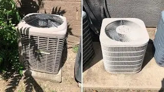 2014 Guardian GCGD & 2002 Goodman CKL Series Central Air Conditioners Starting Up & Running