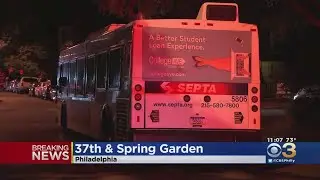 At Least 5 Injured In Crash Between SEPTA Bus, Vehicle Possibly Involved In Pursuit, Officials Say