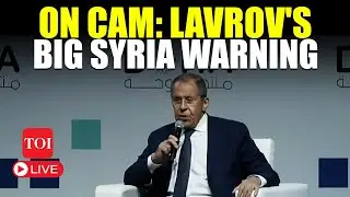 Lavrov LIVE: Russian Foreign Minister's Stunning Syria Warning To Trump, Jolani, U.S. | Watch