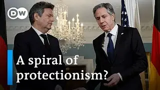 EU leaders push back on US subsidies and expanding protectionism | DW News
