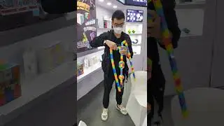 DianSheng 240 PCS Magic Snake Into The Oriental Pearl TV Tower!