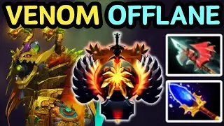 🔥 VENOMANCER OFFLANE | DEATH BY POISON 🔥 DOTA 2 OFFLANE 🔥