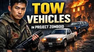 How to TOW VEHICLES in Project Zomboid (Step by Step)
