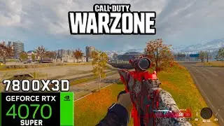 Warzone - RTX 4070 SUPER 1440P - FPS Test on VERDANSK