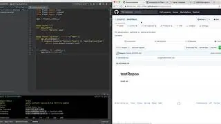 Python: Create  Github Webhook and POST info to a Flask WebApp (ngrok)