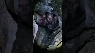 Who are these haunting figures waiting below? #liminalspace #creepyencounters #parasites