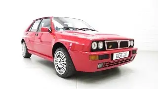 A Phenomenal and Dynamic UK Lancia Delta Integrale Evolution 2 with 25,112 Miles from New - SOLD!