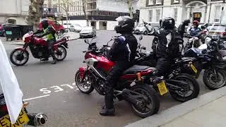 Last Ride of Freedom ULEZ Protest  6th April 2019