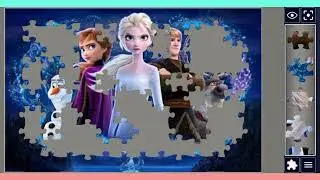 Frozen Magic Unleashed A Journey Beyond the Ice&rdquo; ❄️✨🧩🏠😍#puzzlecraftsstudio #jigsawpuzzle 
