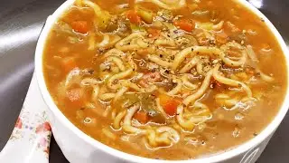 Instant Maggi Soup Recipe-Easy method to make instant Maggi soup. #Shorts