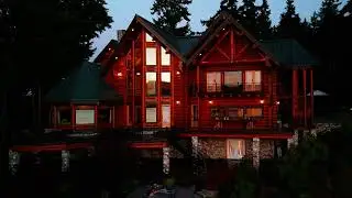 $5M Seabeck Luxury Log Home Tour | Journey&rsquo;s End Waterfront Estate