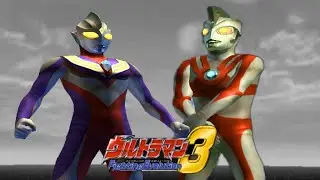 Ultraman FE3 (Versus Mode) - Ultraman Tiga vs Ultraman Ace  (hard) #ultraman