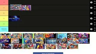 Meine Tierlist zu den Mega-Man-Spielen