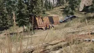 GTA 5 - Abandoned Mountain Train Route