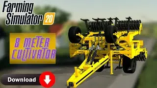 New Subsoil Cultivator mod in Farming simulator 20 | New Cultivator downloadlink #timelapse#fs20mods