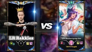 #1 Ahri Complete 1v9 VS REKKLES & UPSET
