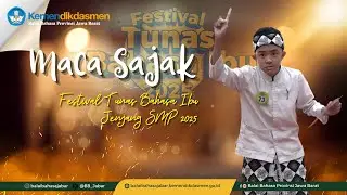 Pemenang II Maca Sajak Kategori Putra Jenjang SMP, FTBI Jawa Barat 2025
