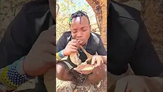 The reason why indigenous people eat light raw meat #shortvideo