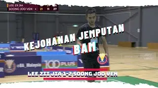 LEE ZII JIA v SOONG JOO VEN | BADMINTON JEMPUTAN BAM 2020