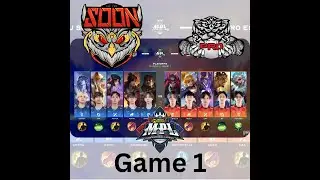 MPL KH S9 Playoffs Day 1 | See You Soon vs PRO Esports | Game 1
