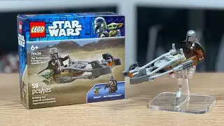 LEGO Is Finally Going in the Right Direction... | 75436 Mandalorian & Grogu's Speeder Bike Review!